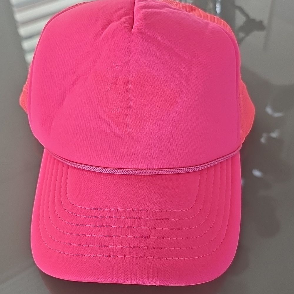 Hot pink hat OSFA - Picture 2 of 6